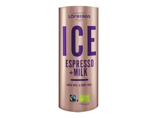 Aukstās kafijas dzēriens Löfbergs Ice espresso + milk, 230ml