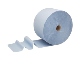 Industriālais papīrs Multicel, 1 rullis, 3 slāņi, zils